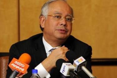 Thủ tướng Malaysia Najib Razak.