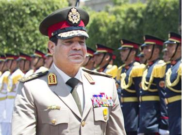 Cựu Bộ trưởng Quốc phòng Abdel Fatah Al-Sisi.
