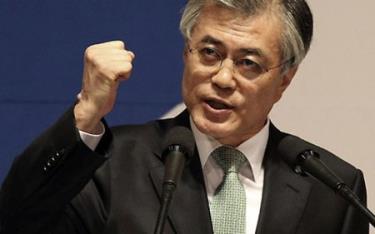 Ông Moon Jae-in chính thức trở thành ứng viên Tổng thống của Đảng Dân chủ.
