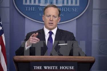Người phát ngôn Nhà Trắng Sean Spicer.