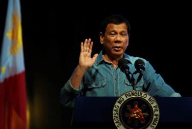 Tổng thống Rodrigo Duterte.
