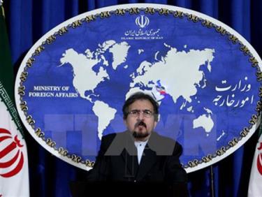 Người phát ngôn Bộ Ngoại giao Iran Bahram Qasemi.