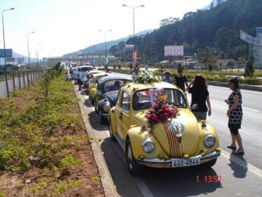 30 chiếc ô tô Volkswagen sẽ diễu hành tại Festival Huế 2018.