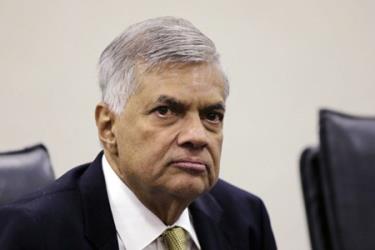 Thủ tướng Sri Lanka Ranil Wickremesinghe.