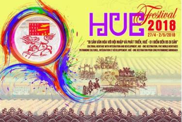 Poster chính thức của Festival Huế 2018.