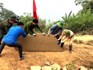 ĐVTN Công an huyện Mù Cang Chải xung kích, tình nguyện vì cuộc sống cộng đồng.