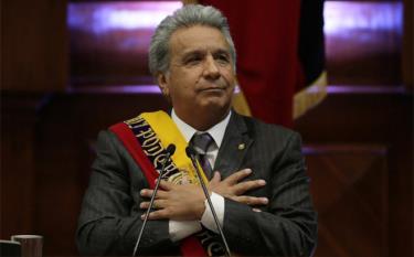 Tổng thống Ecuador Lenin Moreno.