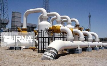 Một đường ống dẫn dầu của Iran.