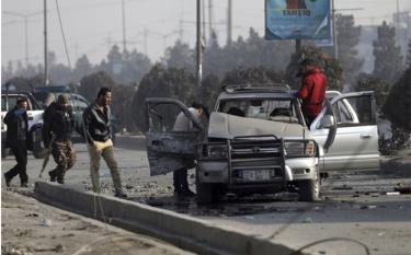 Một vụ đánh bom ở Kabul, Afghanistan vào ngày 2/2/2021.