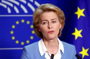 Chủ tịch Ủy ban châu Âu Ursula von der Leyen.