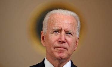 Tổng thống Mỹ Joe Biden trong cuộc họp báo ở Nhà Trắng hôm 20/4.