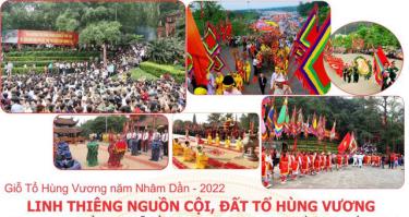 Giỗ Tổ Hùng Vương năm Nhâm Dần 2022 có chủ đề: 