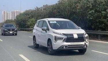 Mitsubishi Xpander 2022 lần đầu bị bắt gặp chạy thử tại Việt Nam.