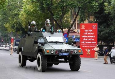 Hanoi Police launch a movement to maintain security and social order during SEA Games 31.