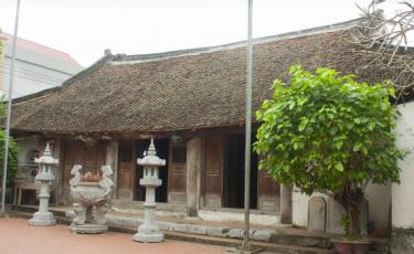 Đình Mão Chính, Dương Quang, Mỹ Hào, Hưng Yên. (Ảnh: Báo Thái Bình)
