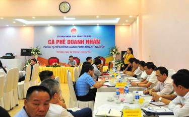 Chương trình “Cà phê doanh nhân” - gặp mặt các doanh nghiệp định kỳ tháng 4/2023