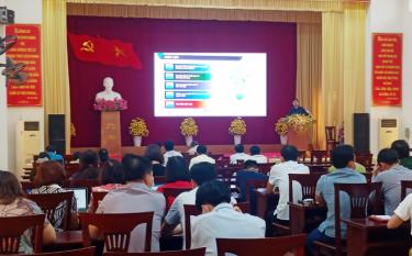 Các lớp bồi dưỡng góp phần thực hiện có hiệu quả kế hoạch chuyển đổi số năm 2023 và những năm tiếp theo.
