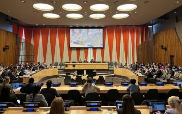 Cuộc họp của ECOSOC ngày 9/4.