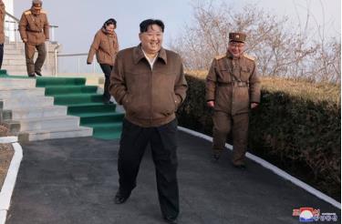 Chủ tịch Triều Tiên Kim Jong Un.