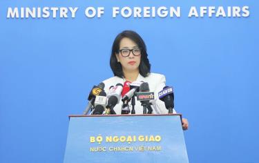 Người Phát ngôn Bộ Ngoại giao Việt Nam Phạm Thu Hằng