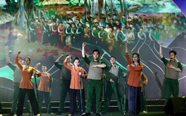 Chương trình nghệ thuật với chủ đề “Điện Biên Phủ - Khát vọng non sông”.
