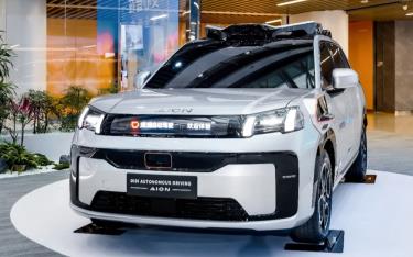 Mẫu robotaxi cấp độ 4 của GAC Aion và Didi