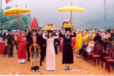 Lễ hội đền Đại Cại 2008.