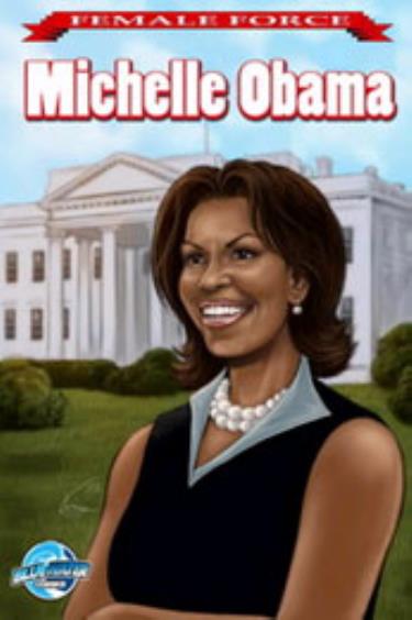 
Bìa cuốn truyện tranh về Michelle Obama