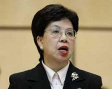 Tổng Giám đốc WHO, bà Margaret Chan.