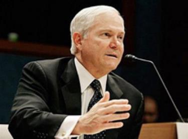 Bộ trưởng Quốc phòng Mỹ Robert Gates.
