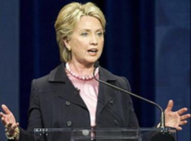 Ngoại trưởng Mỹ Hillary Clinton.