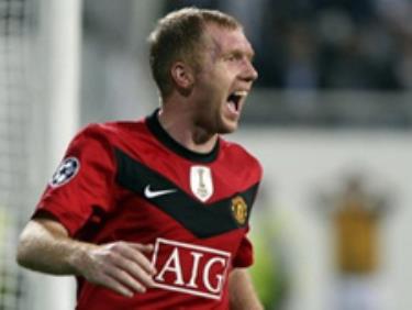 Paul Scholes ghi bàn thắng duy nhất của trận đấu mang về 3 điểm cho Manchester United.