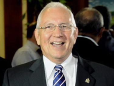 Tổng thống tiếm quyền Honduras Roberto Micheletti.