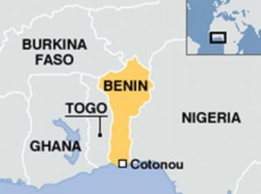 Tàu dầu bị tấn công khi chỉ cách bờ biển Benin khoảng 33 km