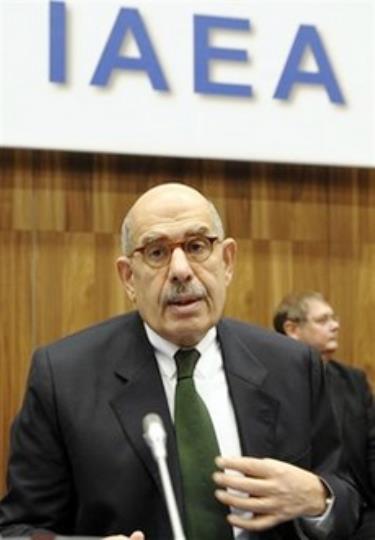 Tổng giám đốc IAEA Mohamed ElBaradei. 

