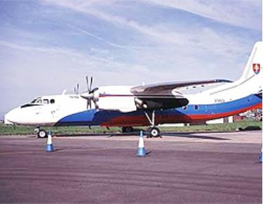 Một chiếc Antonov AN-24 tương tự chiếc gặp nạn tại Afghanistan.