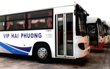 Xe khách chất lượng cao của doanh nghiệp Hải Phượng.
