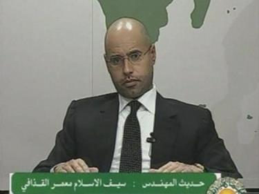 Saif al-Arab, con trai út của nhà lãnh đạo Libya Muammar Gaddafi.