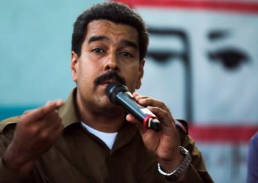 Tổng thống Venezuela Nicolas Maduro.