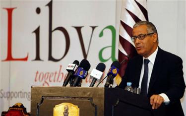 Thủ tướng Libya Zeidan.