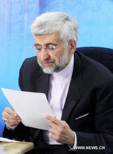 Ông Saeed Jalili tại Trụ sở Bộ Nội vụ Iran vào ngày 11-5.