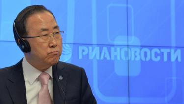 Tổng thư ký Liên Hợp Quốc Ban Ki-moon.