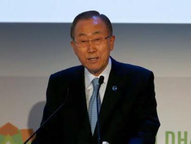 Tổng thư ký Liên hợp quốc Ban Ki-moon.