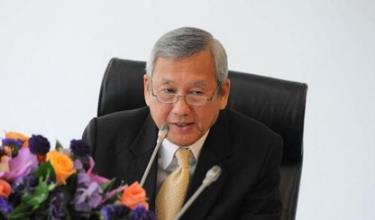 Thủ tướng tạm quyền Thái Lan Niwatthamrong Boonsongpaisan.