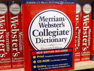 Từ điển Merriam-Webster nổi tiếng của Mỹ.