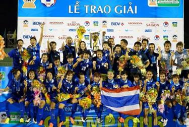 Thái Lan vô địch Giải nữ Đông Nam Á 2015