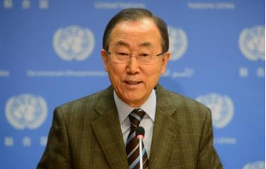 Tổng Thư ký Liên hợp quốc Ban Ki-moon.