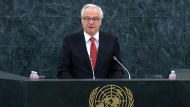 Ông Vitaly Churkin, Đại sứ Nga tại Liên hợp quốc.