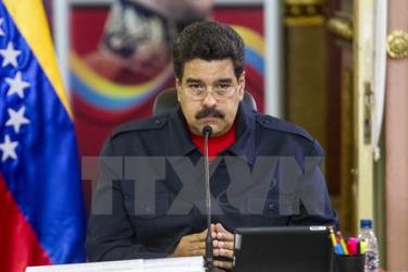 Tổng thống Venezuela Nicolas Maduro.