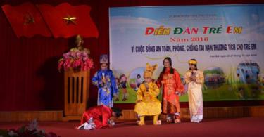 Diễn đàn trẻ em năm 2016 tỉnh Yên Bái.